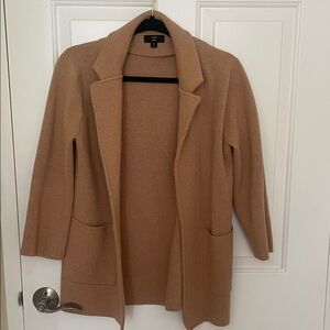 J. Crew Camel Open Front Jacket